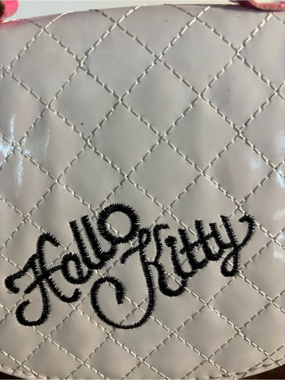 Hello kitty purse with crossbody strap